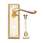 Georgian Lever Lock Bathroom (H-1003)